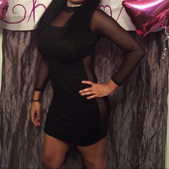 Charlotte Russe Dresses & Skirts - Charlotte Russe Mesh bodycon dress